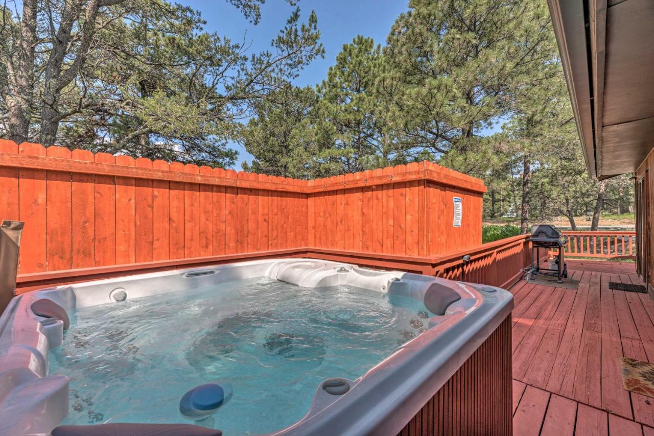 Quiet Retreat With Hot Tub - 16 Miles To Ski Apache! Руидозо Экстерьер фото